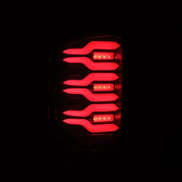 AlphaRex-LED Taillights Black-Red