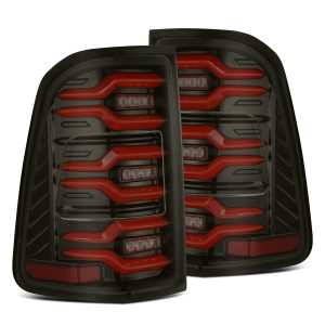 AlphaRex-LED Taillights Black-Red