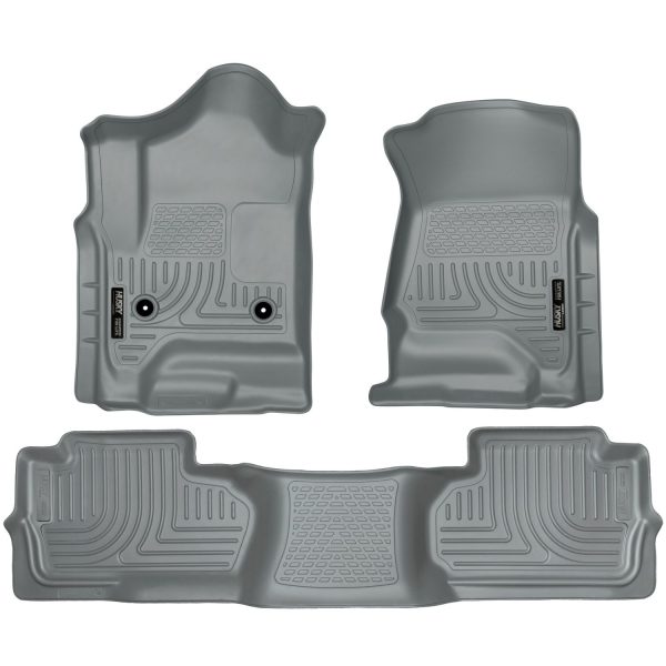 Husky Weatherbeater Front & 2nd Seat Floor Liners (Footwell Coverage) 98242
