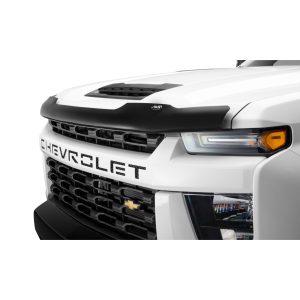 Auto Ventshade 23711 Bugflector Dark Smoke Hood Shield for 2020-2024 Chevrolet Silverado 2500/3500
