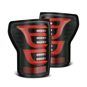 AlphaRex-LED Taillights Black Red