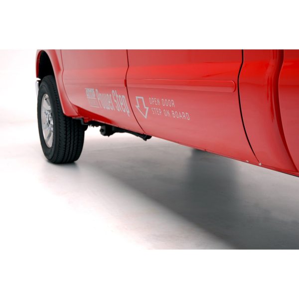 AMP Research 75104-01A PowerStep Electric Running Boards for 1999-2001 and 2004-2007 Ford F-250/F-350/F-450 (All Cabs), 2000-2001 and 2004-2005 Ford Excursion