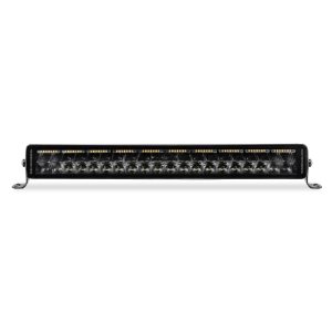 Go Rhino752002112CDS - Blackout Combo Series Lights - 21.5" Double Row LED Light Bar With Amber Lighting -  Black
