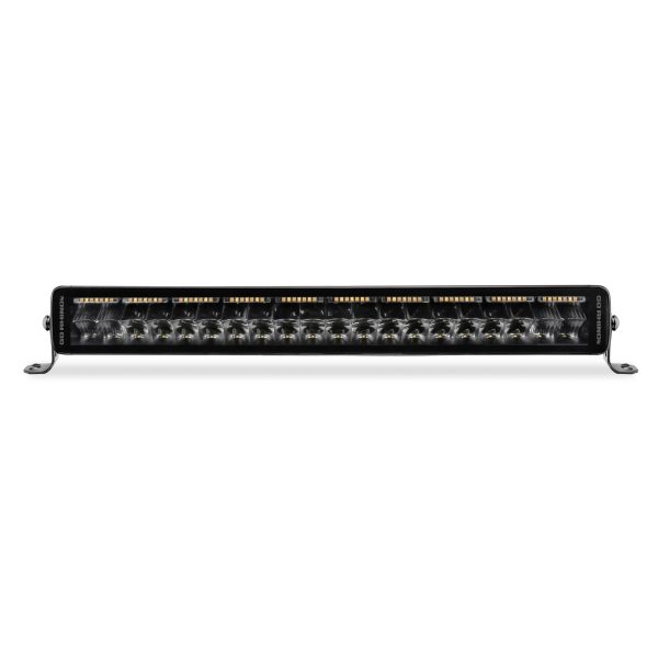 Go Rhino752002112CDS - Blackout Combo Series Lights - 21.5" Double Row LED Light Bar With Amber Lighting -  Black