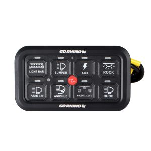 Go Rhino 758CHSCW - 8 Channel Switch Controller - Black