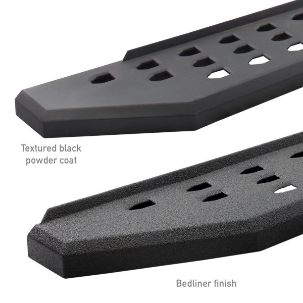 Go Rhino - 69450673PC - RB20 Running Boards With Mounting Brackets - Textured Black