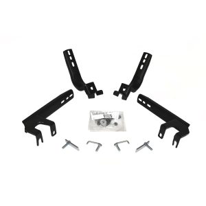 Big Country Truck Accessories - 391705 - Mounting Brackets for Widesider Side Steps - Black