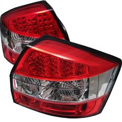 (Spyder) - LED Tail Lights - Red Clear