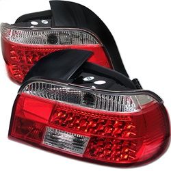 (Spyder) - LED Tail Lights - Red Clear