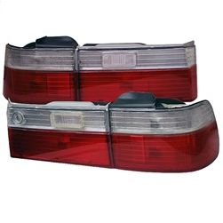 (Spyder) - Euro Style Tail Lights- Red Clear