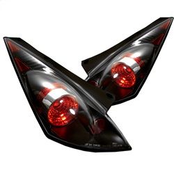 (Spyder) - Euro Style Tail Lights - Black