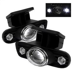 (Spyder) - LED Projector Fog Lights w/Switch - Clear
