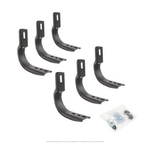 Go Rhino 6843485 - OE Xtreme Side Steps - Mounting Brackets Only -Textured Black